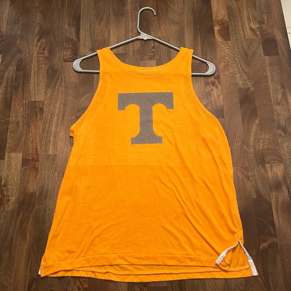 Colosseum University of Tennessee Orange Tank with Grey Logo